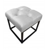 Pufa CHESTERFIELD LOFT ławka podnóżek metal MG39