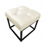 Pufa CHESTERFIELD LOFT ławka podnóżek metal MG50