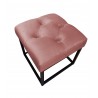 Pufa CHESTERFIELD LOFT ławka podnóżek metal MG58