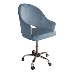 Fotel obrotowy VELVET tkanina Welur krzesło biurowe