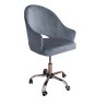 Fotel obrotowy VELVET tkanina Welur krzesło biurowe