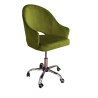 Fotel obrotowy biurowy Velvet tkanina Welur – wygodne krzesło do pracy