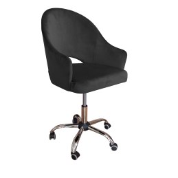 Fotel obrotowy biurowy Velvet tkanina Welur – wygodne krzesło do pracy