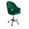 Fotel obrotowy biurowy Velvet tkanina Welur – wygodne krzesło do pracy