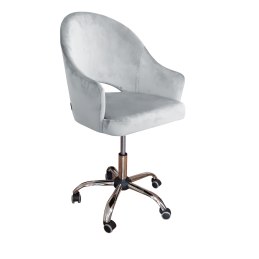 Fotel obrotowy VELVET tkanina Welur krzesło biurowe