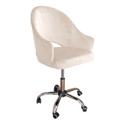 Fotel obrotowy biurowy Velvet tkanina Welur – wygodne krzesło do pracy