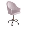 Fotel obrotowy biurowy Velvet tkanina Welur – wygodne krzesło do pracy