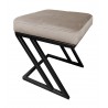 Pufa ławka ZETA LOFT MG09 – elegancki taboret i podnóżek