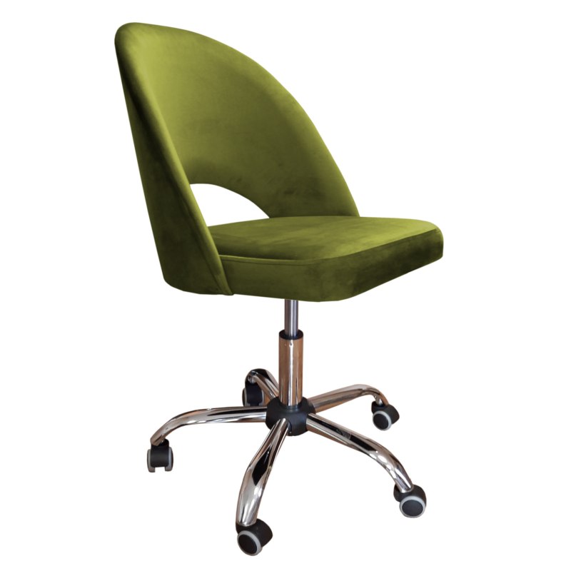 Fotel obrotowy Polo tkanina Welur – stylowy i wygodny