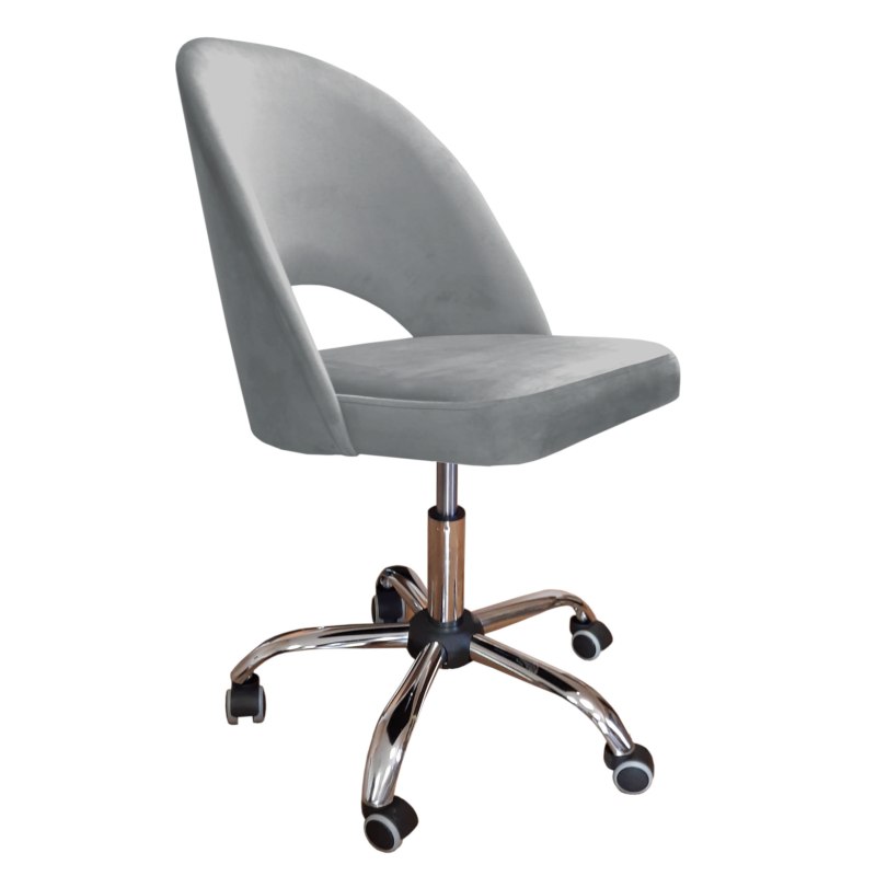 Fotel obrotowy Polo tkanina Welur – stylowy i wygodny