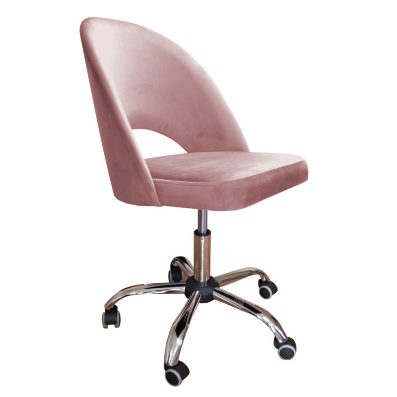 Fotel obrotowy Polo tkanina Welur – stylowy i wygodny