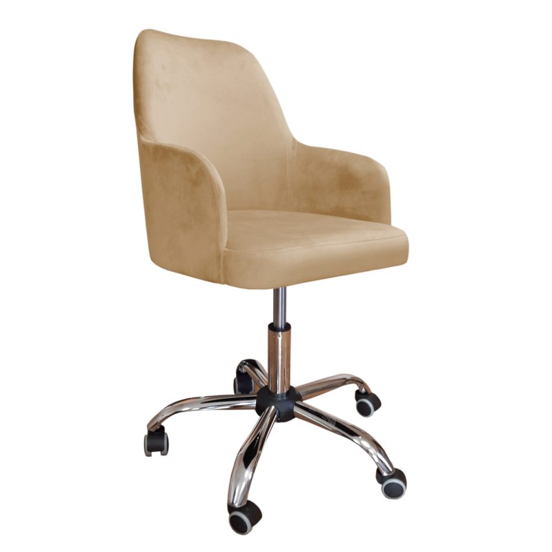 Fotel obrotowy WESTA tkanina Welur – styl i wygoda