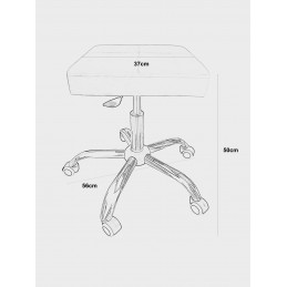 Fotel obrotowy MAX tkanina Welur krzesło biurowe