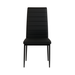 Krzesło Faro – nowoczesne, ergonomiczne, z ekoskóry, metalowe nogi