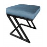 Pufa ławka ZETA LOFT MG33 – elegancki taboret i podnóżek