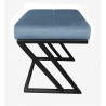 Pufa ławka ZETA LOFT MG33 – elegancki taboret i podnóżek
