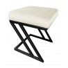 Pufa ławka ZETA LOFT MG50 – elegancki taboret i podnóżek