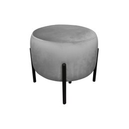 Pufa OLA loft ławka podnóżek metal