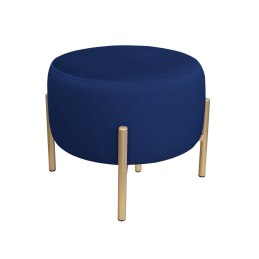 Pufa OLA loft ławka podnóżek metal