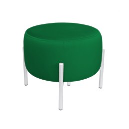 Pufa OLA loft ławka podnóżek metal