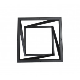 Pufa ZOA tkanina Welur loft ławka podnóżek metal