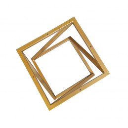 Pufa ZOA tkanina Welur loft ławka podnóżek metal