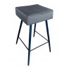 Hoker krzesło barowe Max podstawa czarna BL14