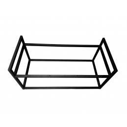 Ławka KAYA tkanina Welur loft ławka metal