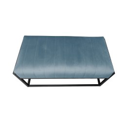 Ławka KAYA tkanina Welur loft ławka metal