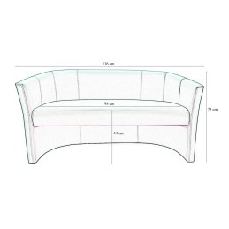 Sofa CLUB Eco skóra – komfort i elegancja