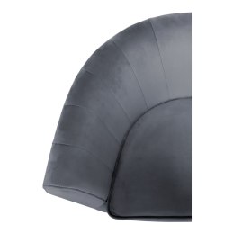 Sofa Glamour tkanina Welur – elegancka z czarną podstawą