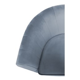 Sofa Glamour tkanina Welur – elegancka z czarną podstawą