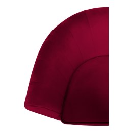 Sofa Glamour tkanina Welur – elegancka z czarną podstawą