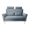 Sofa DENVER tkanina Welur noga drewniana