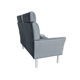 Sofa DENVER tkanina Welur noga drewniana