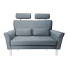 Sofa DENVER tkanina Welur noga drewniana