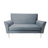 Sofa DENVER tkanina Welur noga drewniana