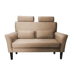 Sofa DENVER tkanina Welur noga drewniana