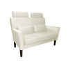 Sofa DENVER tkanina Welur noga drewniana