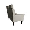 Sofa DENVER tkanina Welur noga drewniana