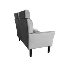 Sofa DENVER tkanina Welur noga drewniana