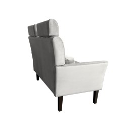 Sofa DENVER tkanina Welur noga drewniana