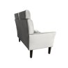 Sofa DENVER tkanina Welur noga drewniana