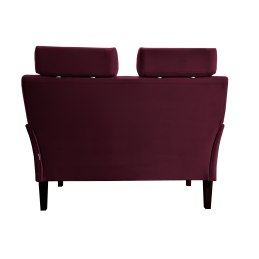 Sofa DENVER tkanina Welur noga drewniana