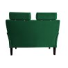 Sofa DENVER tkanina Welur noga drewniana