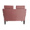 Sofa DENVER tkanina Welur noga drewniana