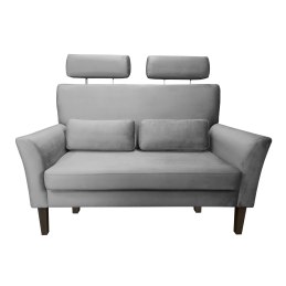 Sofa DENVER tkanina Welur noga drewniana
