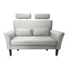 Sofa DENVER tkanina Welur noga drewniana