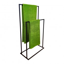 Stojak wieszak łazienkowy na ręczniki LOFT metalowy