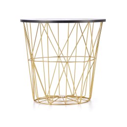 HARISSA_G stolik marmurowy – styl glamour